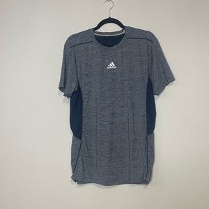 Adidas Climate Cool Athletic T Shirt Gray Sz M Medium